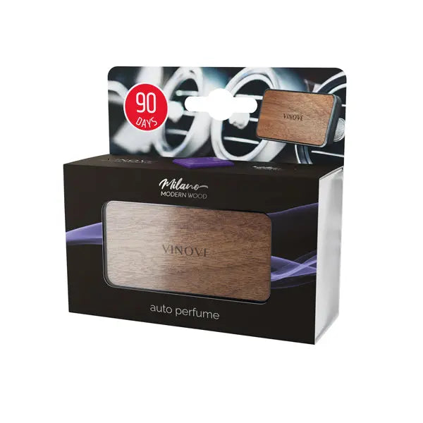 Vinove Starterkit Luxe auto parfum - Prestige Wood Line Milano Vinove Car Perfume