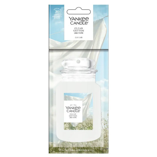 Yankee Candle Clean Cotton Car jar
