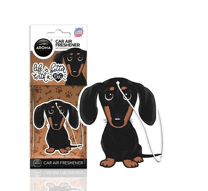 Geurhanger Aroma Car - Animals - Dog (Teckel)