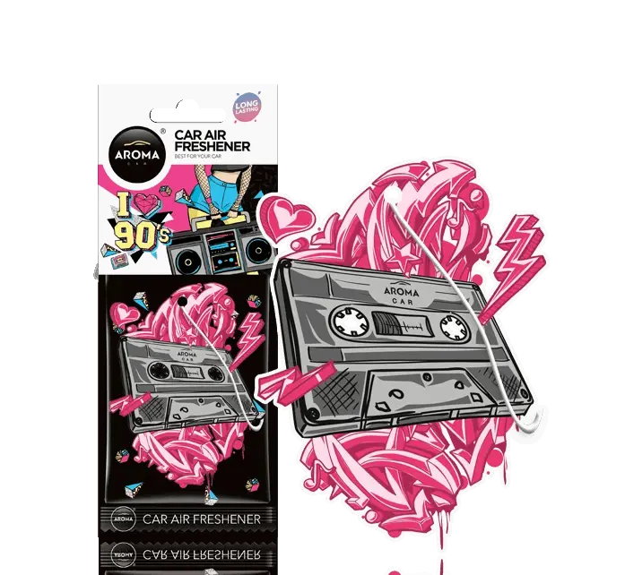 Geurhanger Aroma Car - Back to the 90's Tape - Airfreshner