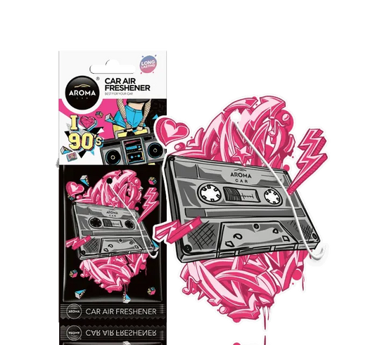 Geurhanger Aroma Car - Back to the 90's Tape - Airfreshner