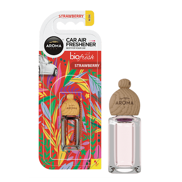 Geurhanger Aroma Car - Biofresh - Strawberry