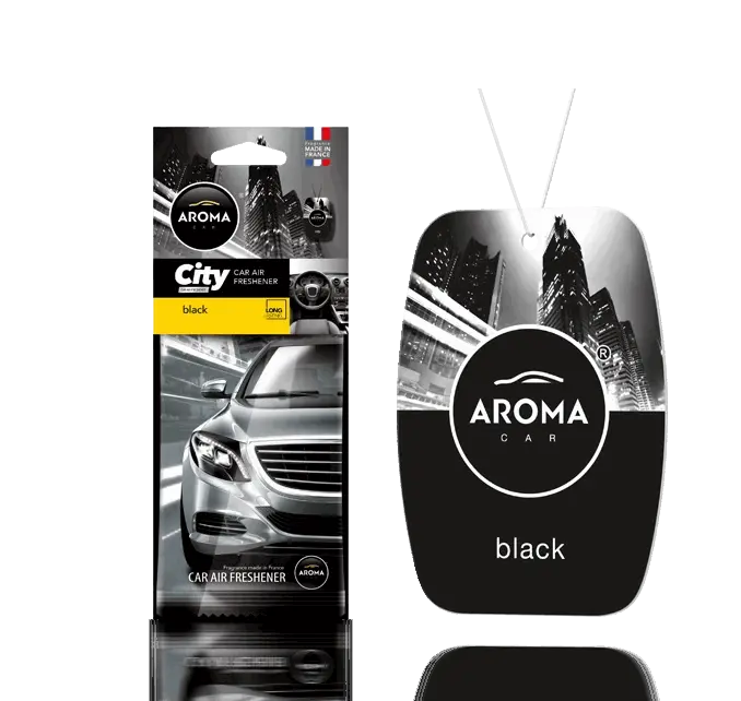 Geurhanger Aroma Car - City - Black