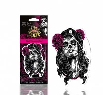 Geurhanger Aroma Car - Dia De Los Muertos - Diamond Girl Pink