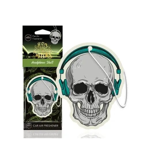 Geurhanger Aroma Car - Dia De Los Muertos - Headphones Skull