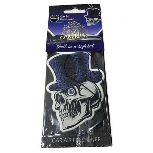 Geurhanger Aroma Car - Dia De Los Muertos - Skull in a High Hat