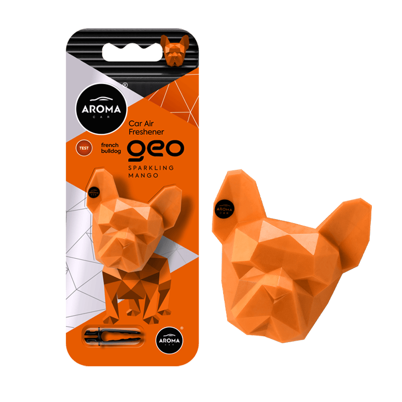 Vent Clip Aroma Car - Geo Dog Sparkling Mango