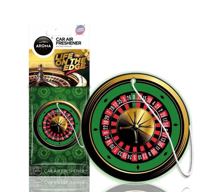 Geurhanger Aroma Car - Life on the edge - Roulette