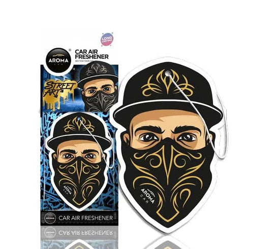 Geurhanger Aroma Car - Street Art Mask