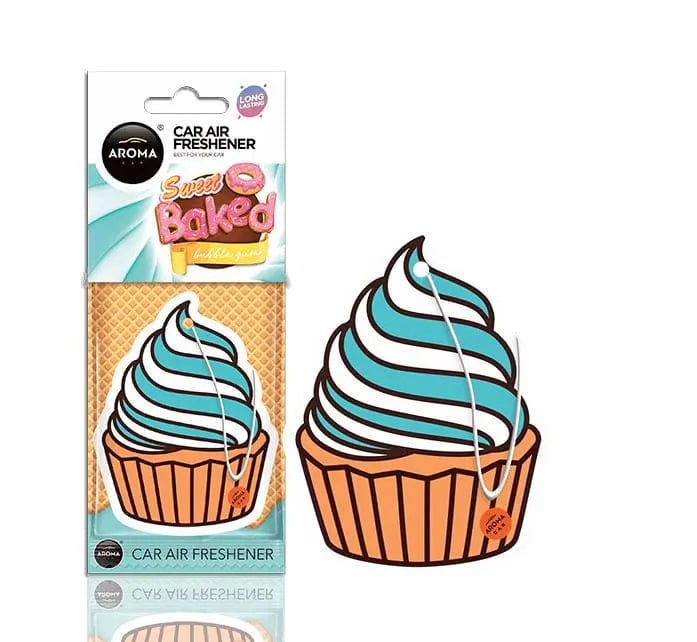 Geurhanger Aroma Car - Sweets Blue Cupcake