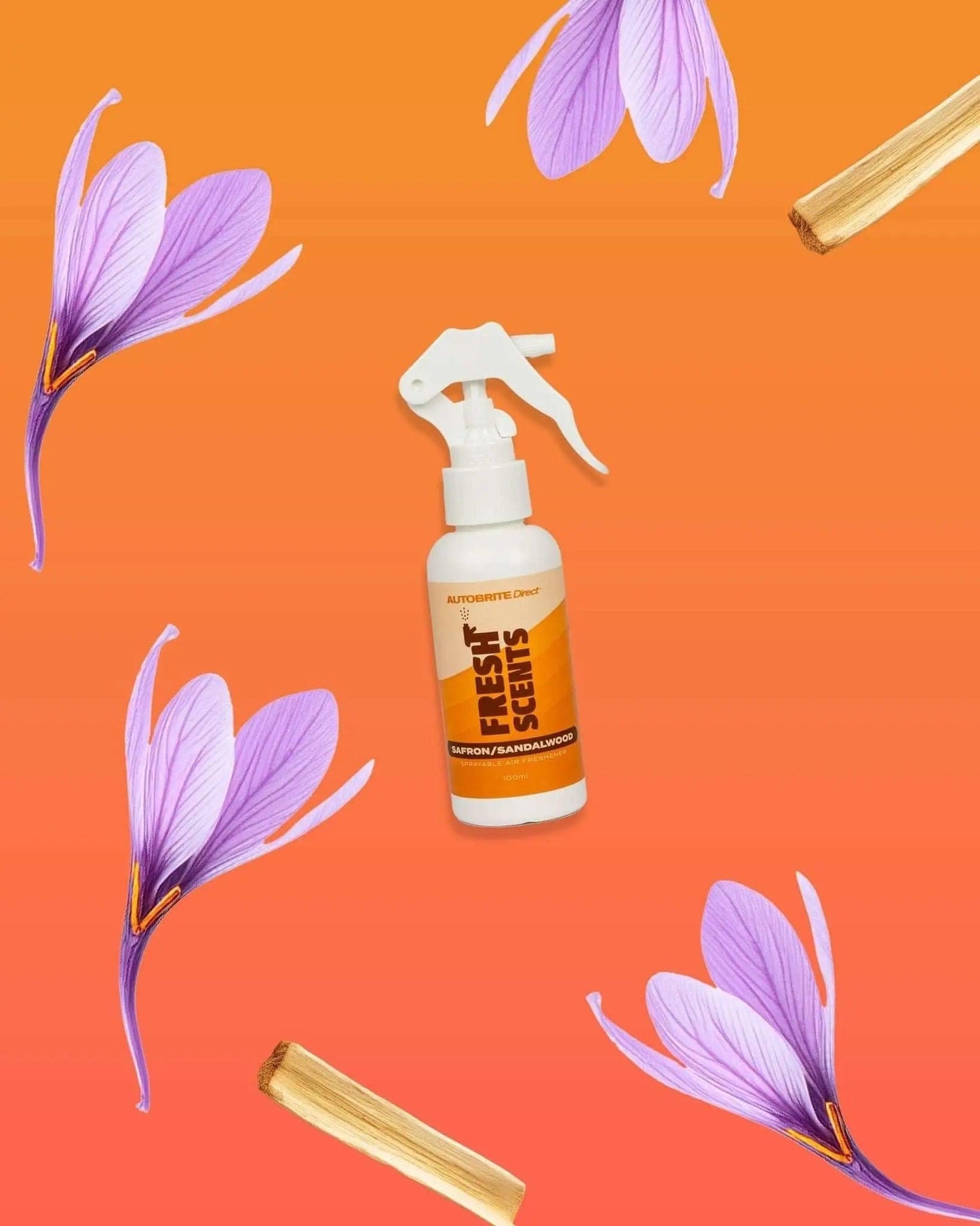 Geurspray AutoBrite - Fresh Scents - Safron/Sandalwood