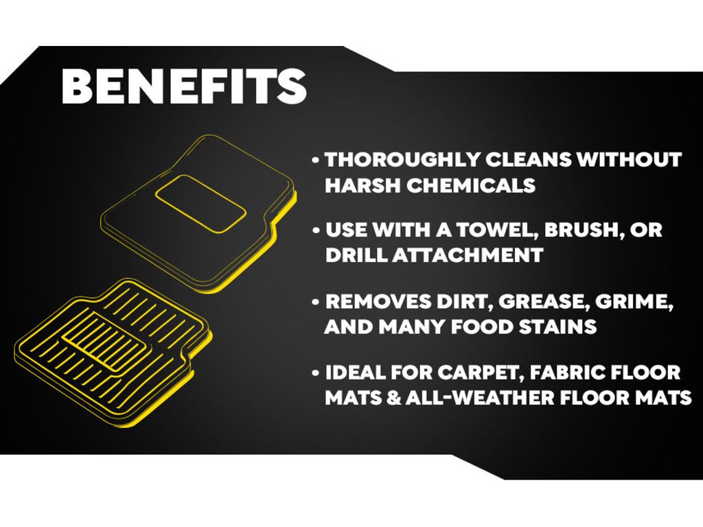 Meguiar's Foaming Floormat and Carpet Cleaner 473ml