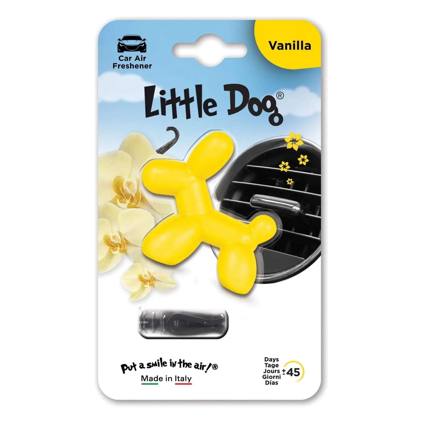 Vent Clip Little Dog Luchtverfrisser - Vanille