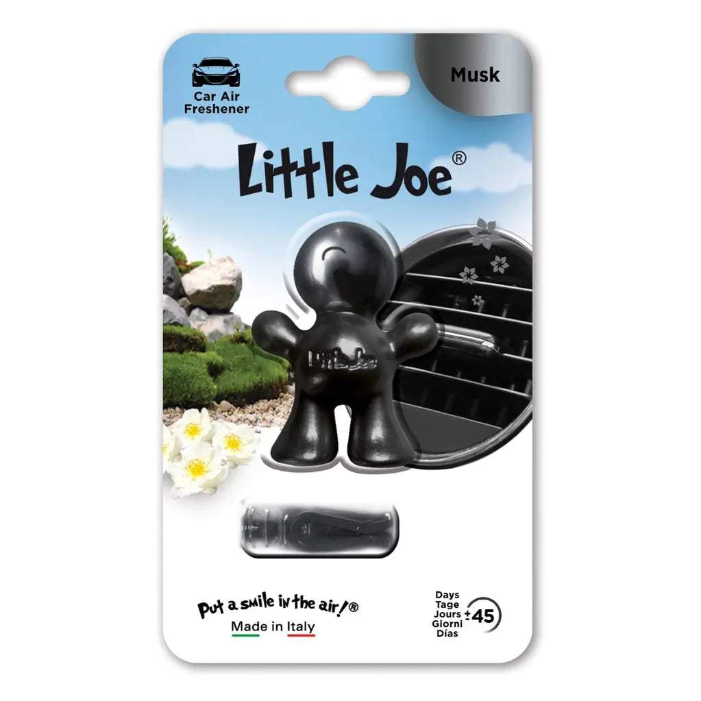 Vent Clip Little Joe luchtverfrisser - Metallic Silver - Musk