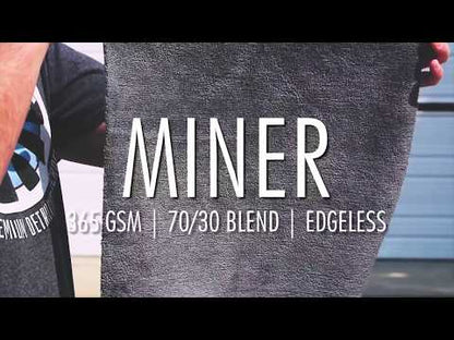 Edgeless 365 premium detailing towel - The Miner