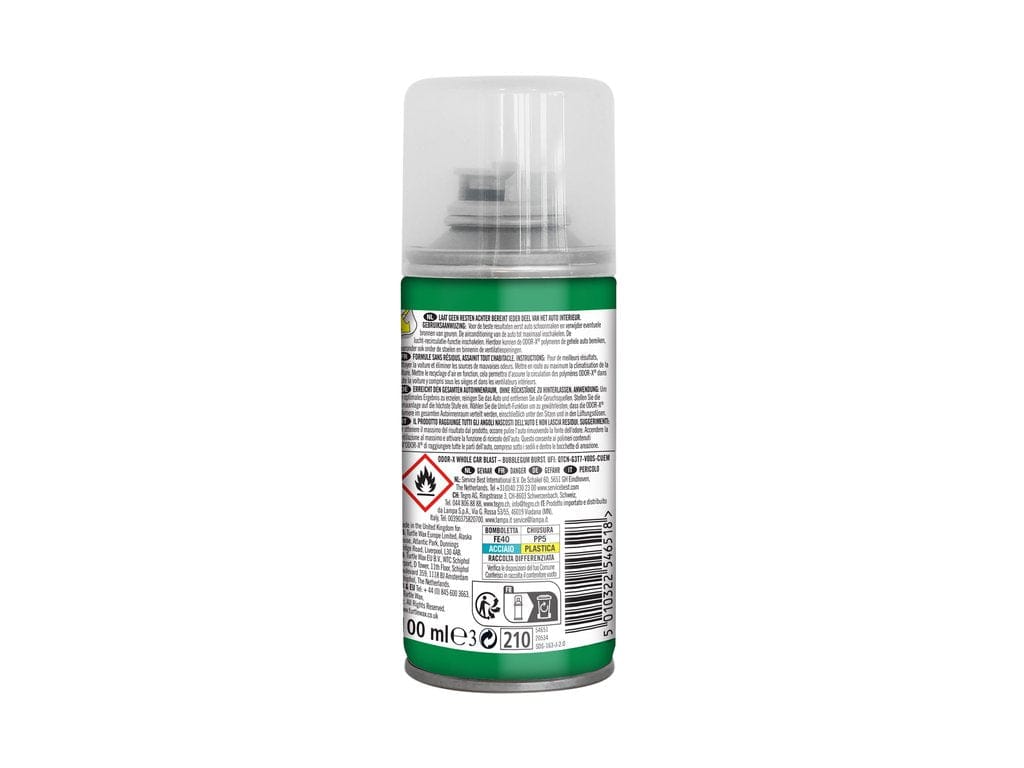 Geurspray Turtle Wax Odor-X Car Blast Fogger Bubblegum 100ml