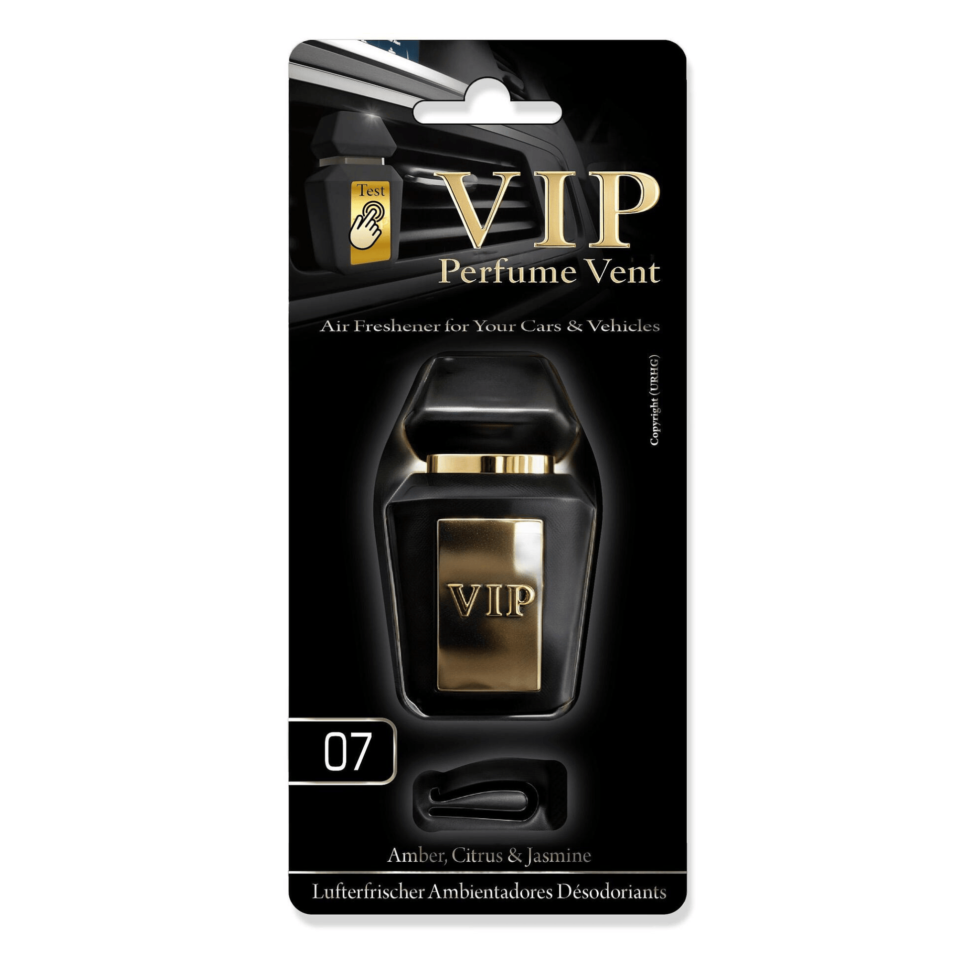 Vent Clip VIP Caribi Fresh - Perfume Vent - 07