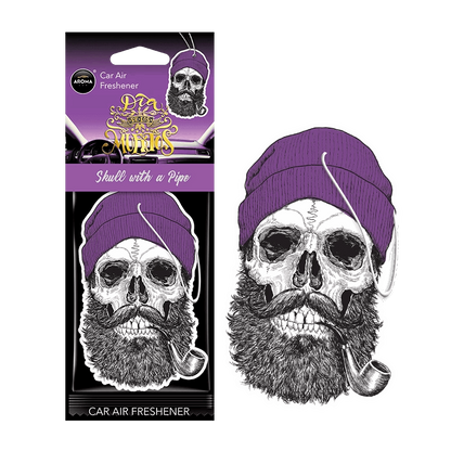 Aroma Car - Dia De Los Muertos - Skull with a pipe