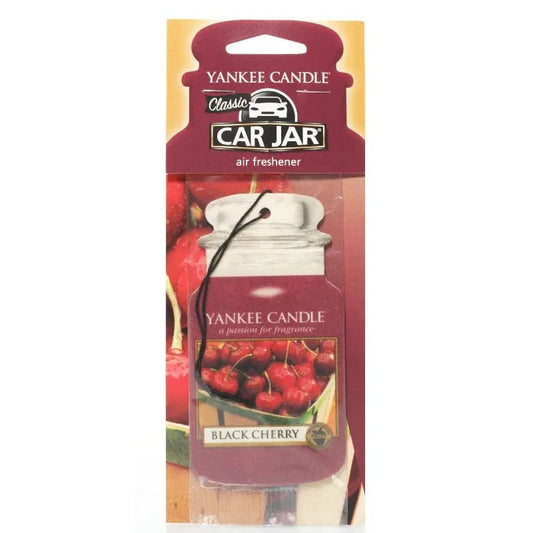 Geurhanger Yankee Candle Car Jar - Black Cherry