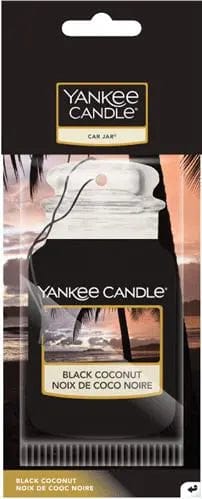 Geurhanger Yankee Candle Car Jar - Black Coconut