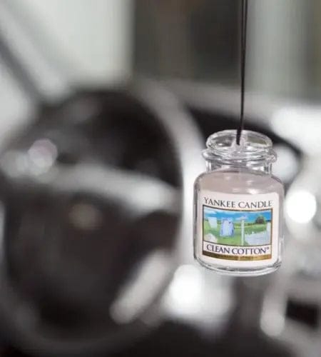 Geurhanger Yankee Candle Car Jar Ultimate - Clean Cotton