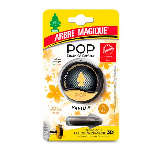 Arbre Magique Pop - Vanille - Auto-Geurtjes.nl